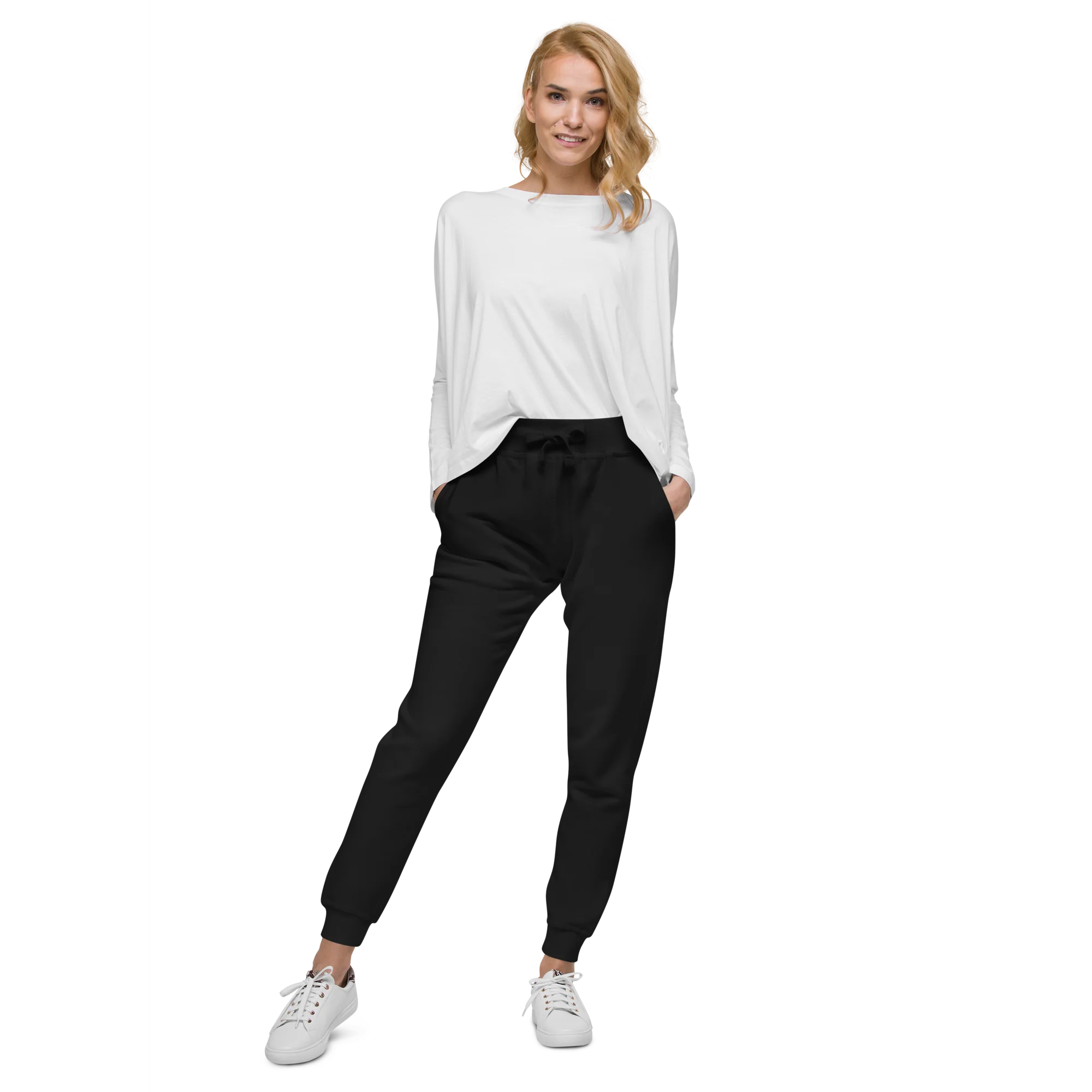 Black Fleece Sweatpants - Image 9