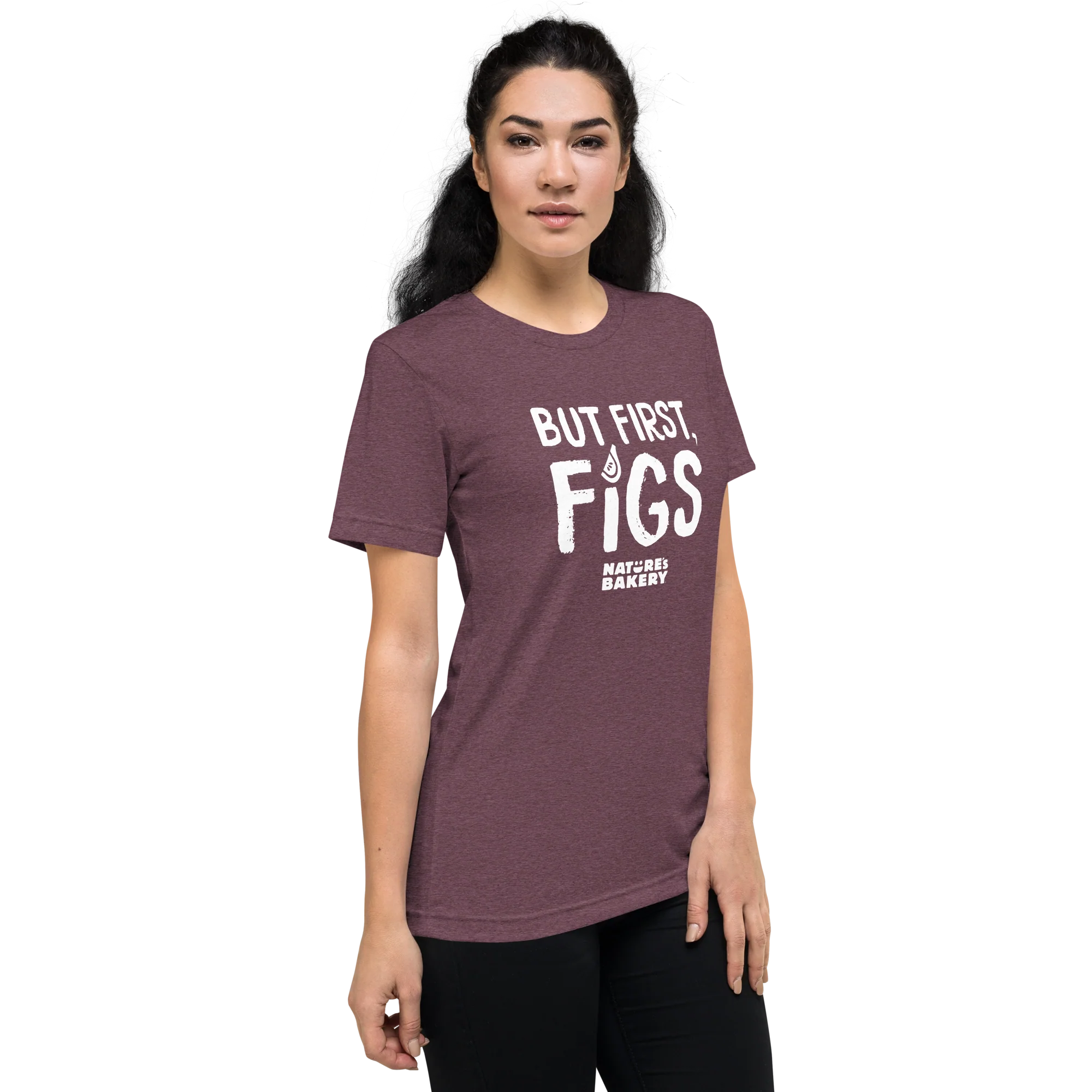 But First Figs - Maroon - Image 3