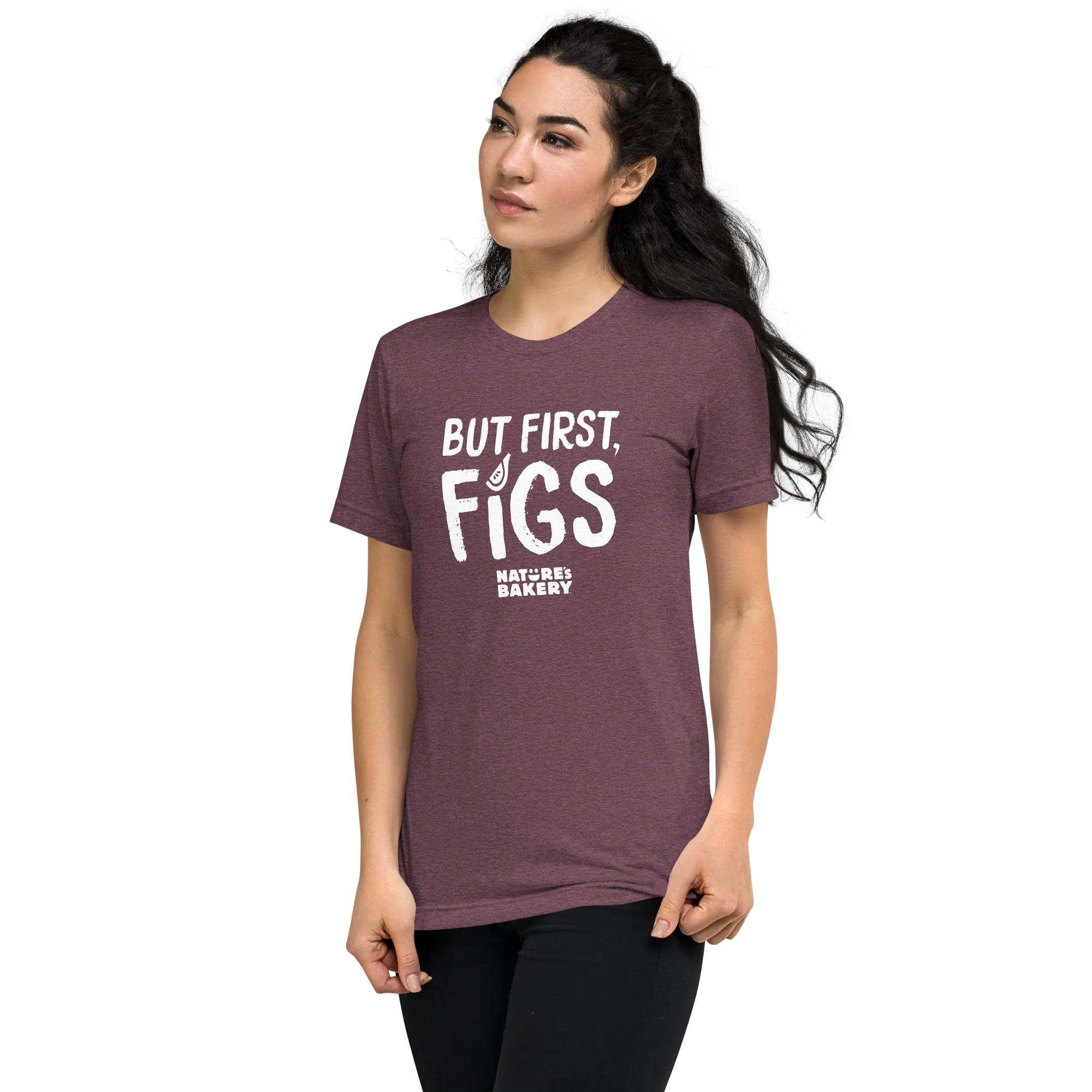 But First Figs - Maroon - Image 4