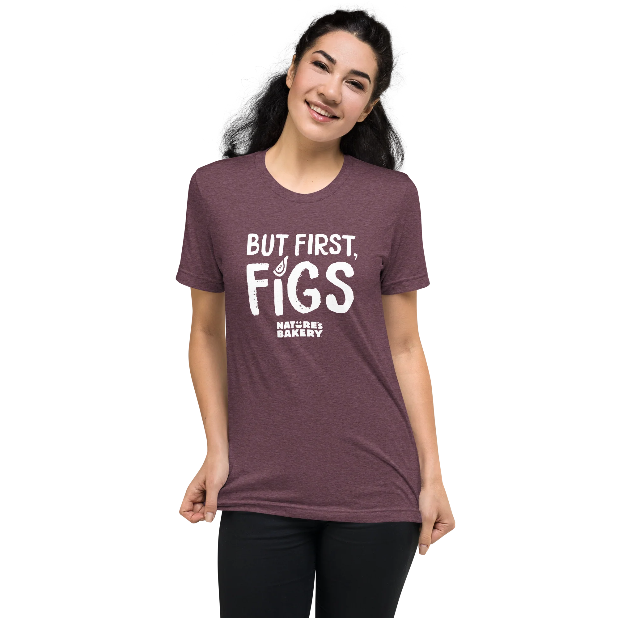 But First Figs - Maroon - Image 5