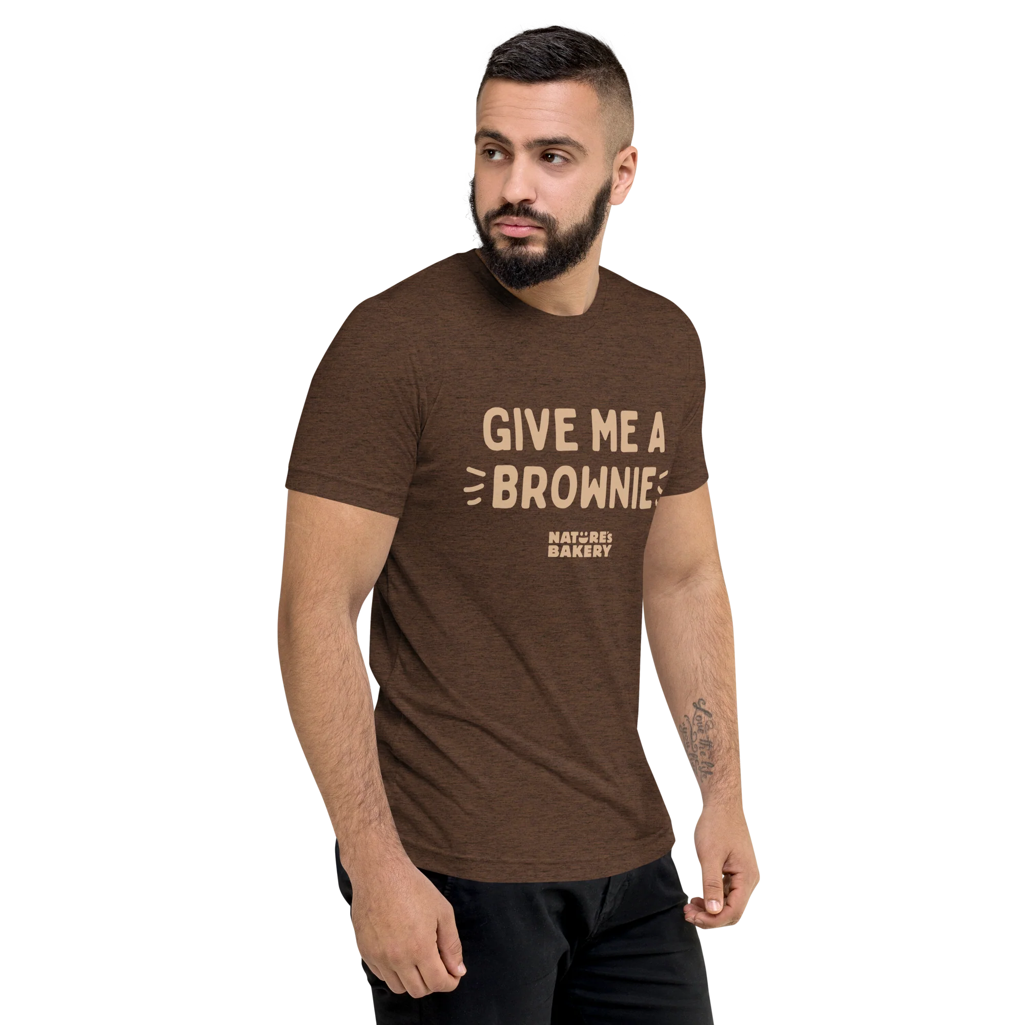 Give Me A Brownie Graphic Tee - Brown - Image 3