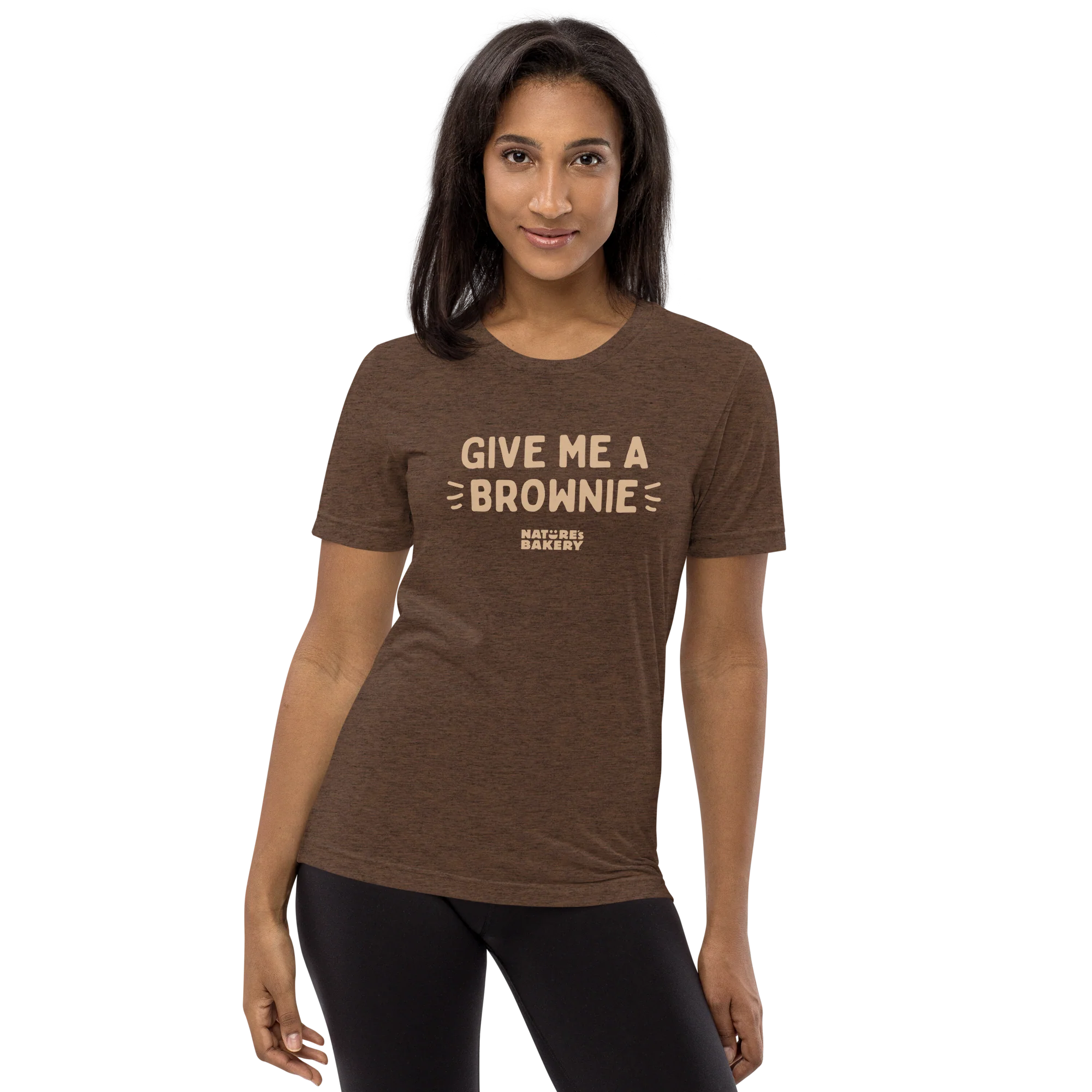 Give Me A Brownie Graphic Tee - Brown - Image 4