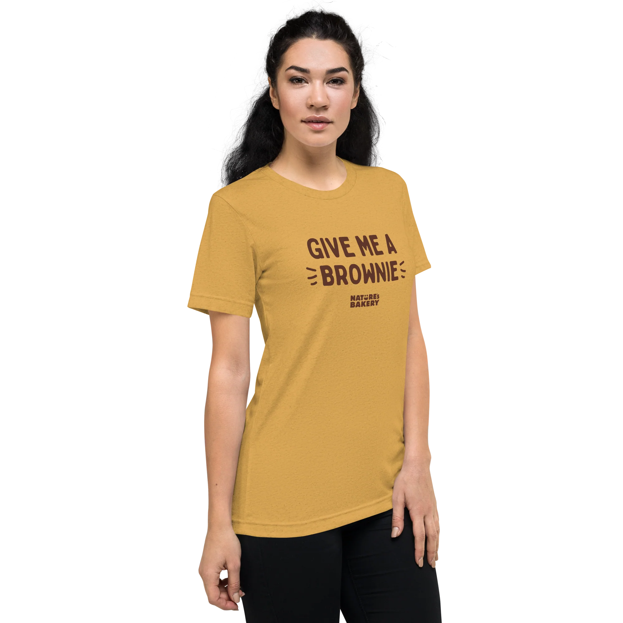 Give Me A Brownie Graphic Tee - Yellow - Image 6