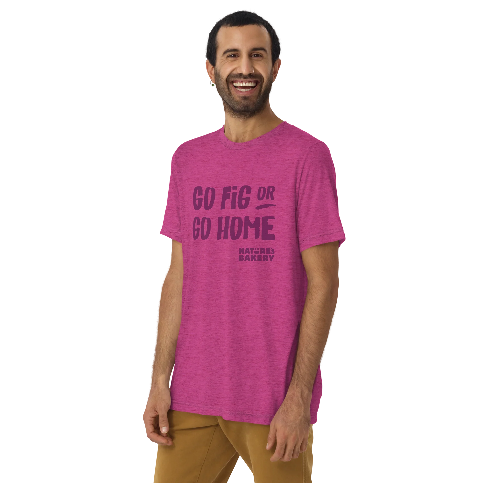 Go Fig Graphic Tee - Berry - Image 3