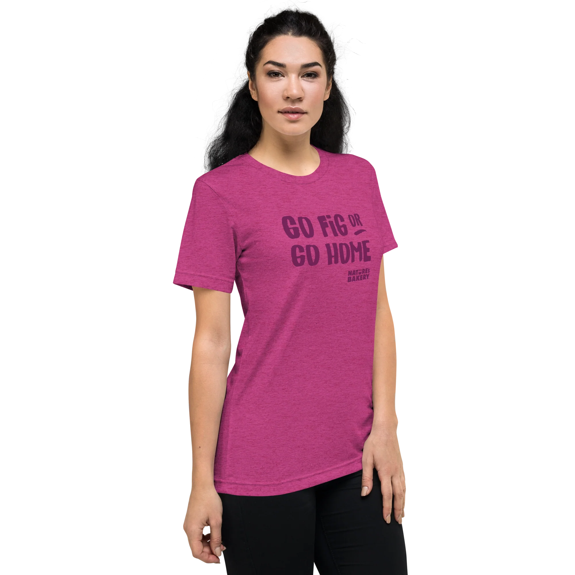 Go Fig Graphic Tee - Berry - Image 6