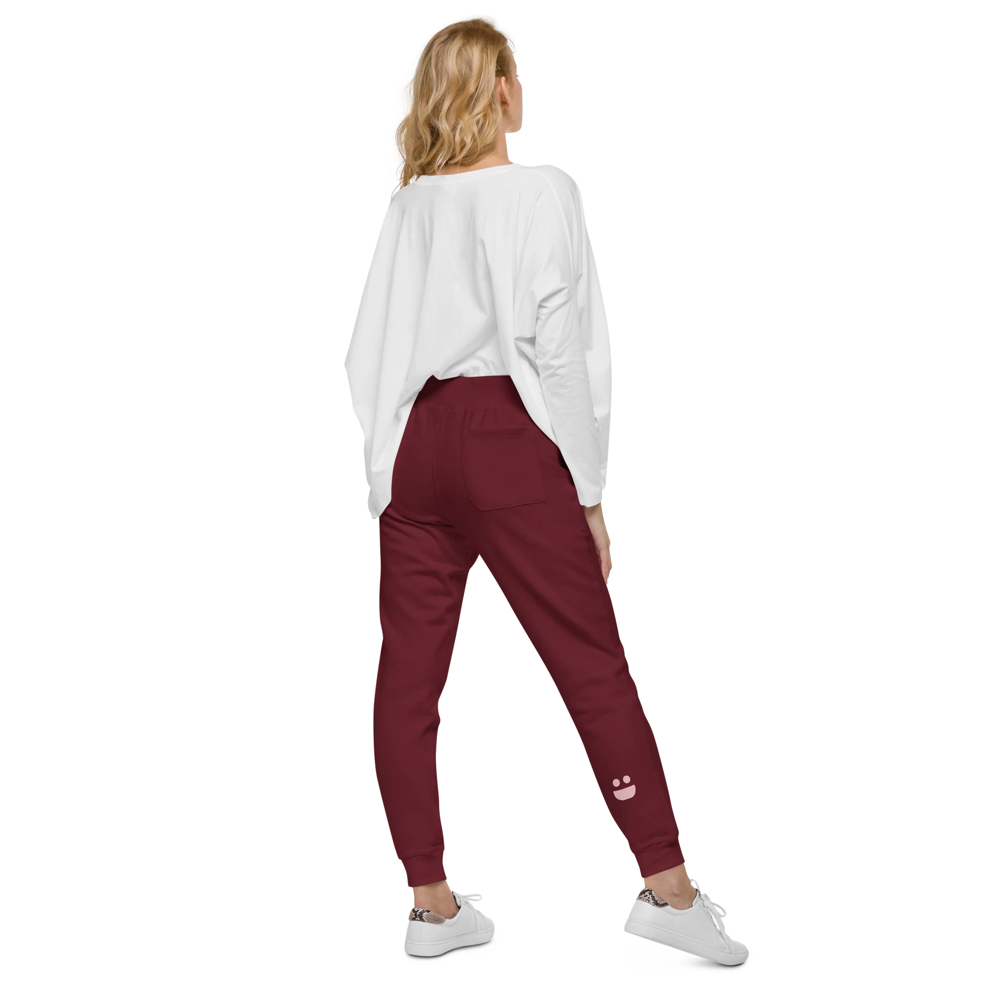 Maroon Fleece Sweatpants - Image 10