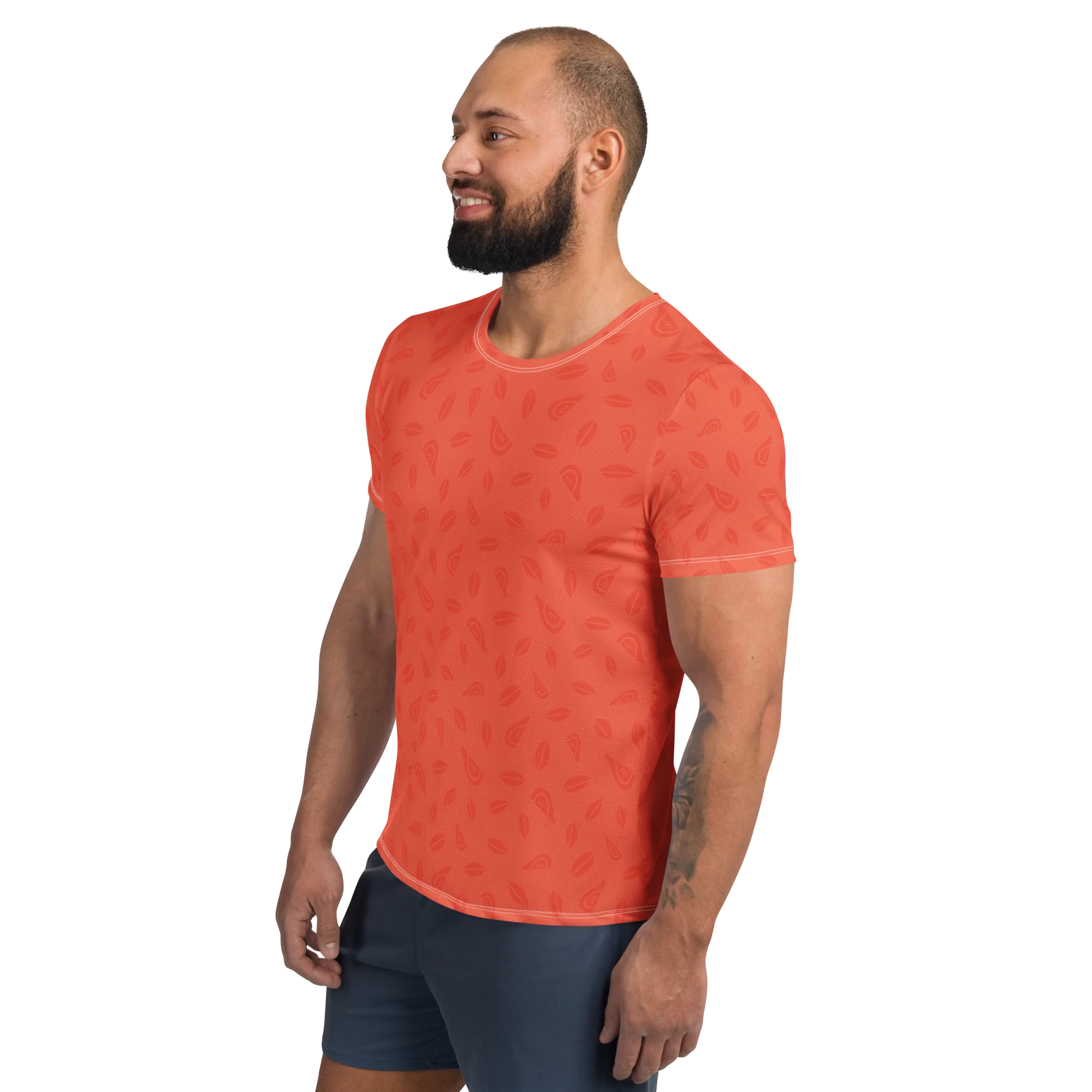 Men's Athletic Shirt - Peach - Image 5
