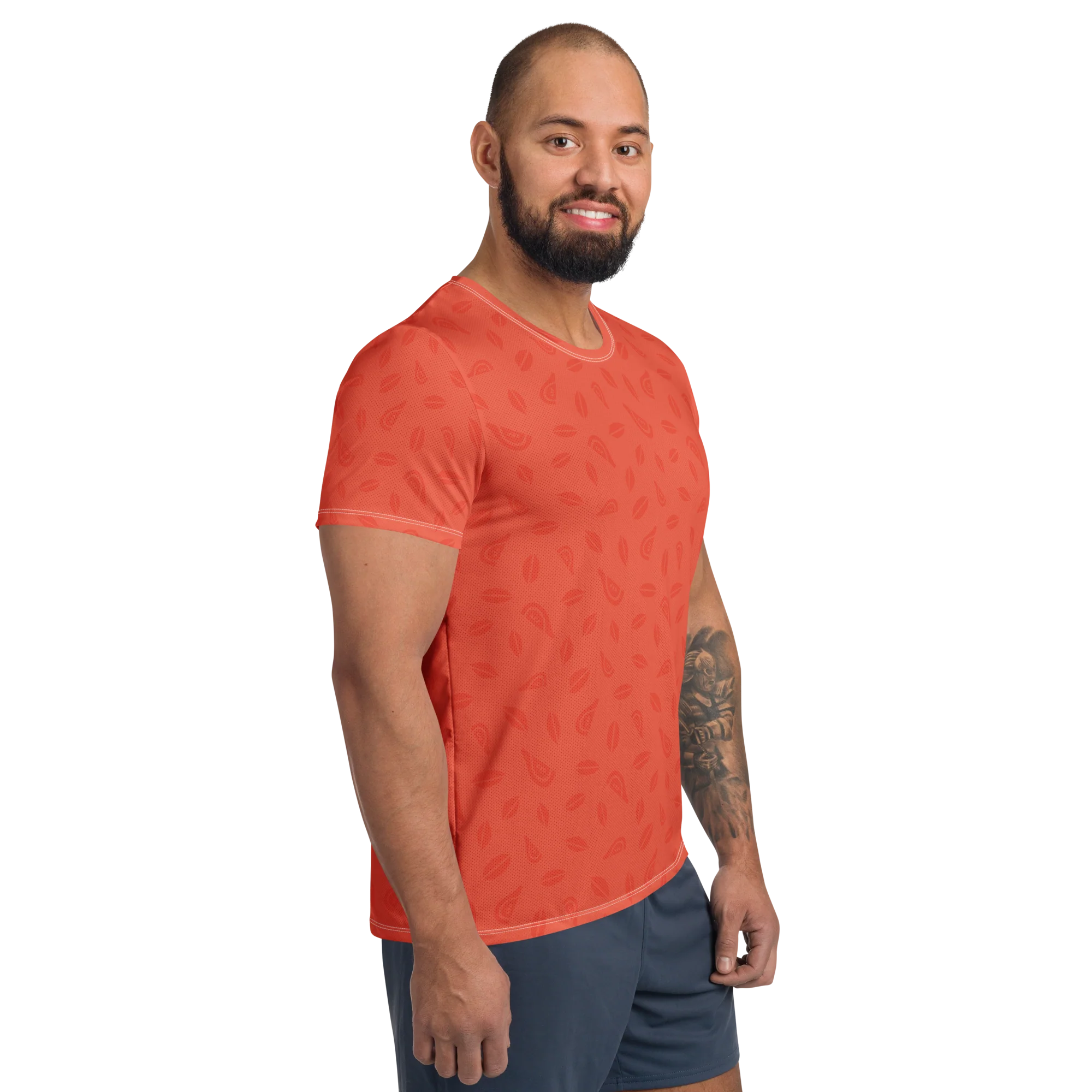 Men's Athletic Shirt - Peach - Image 6