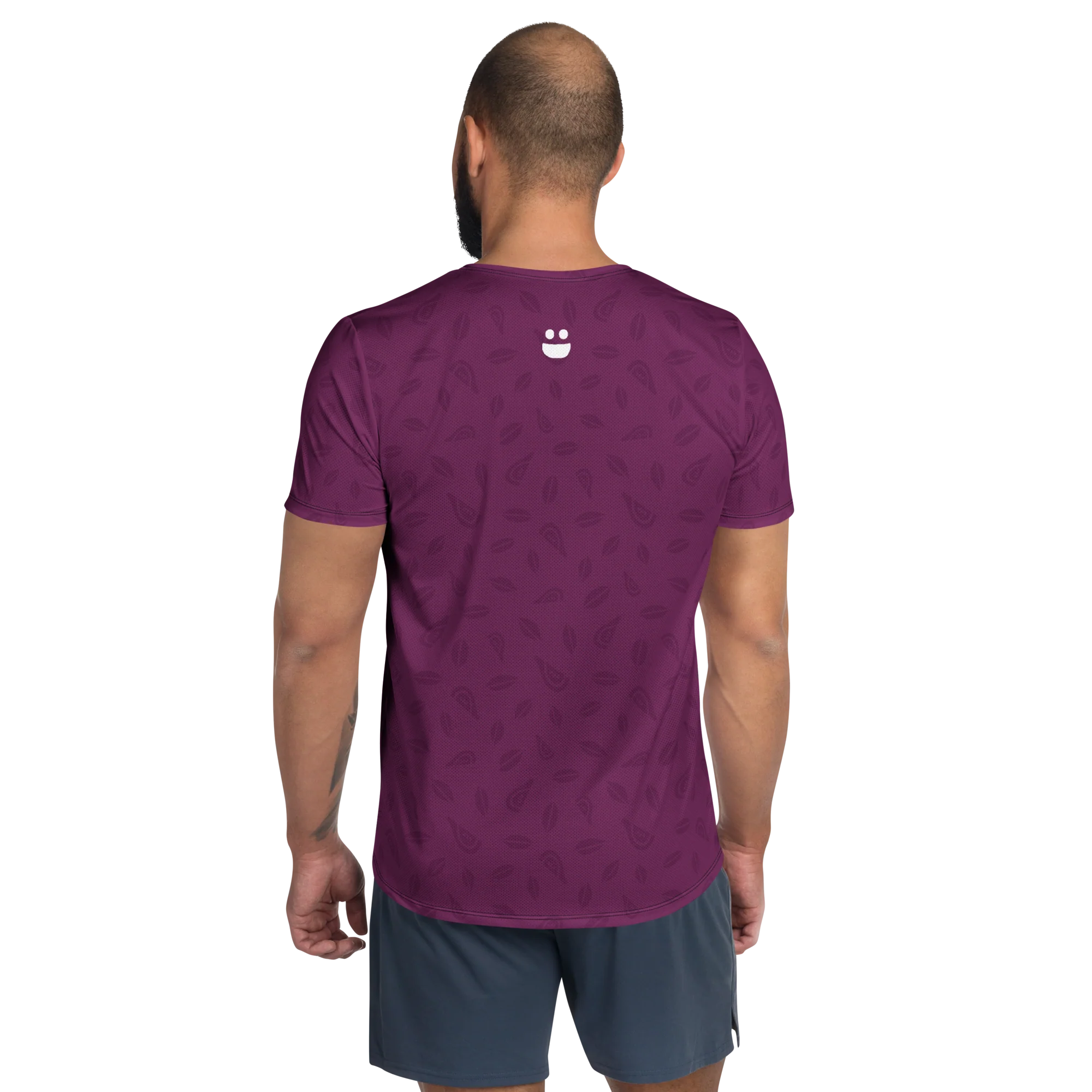 Men's Athletic Tee - Fig - Image 4