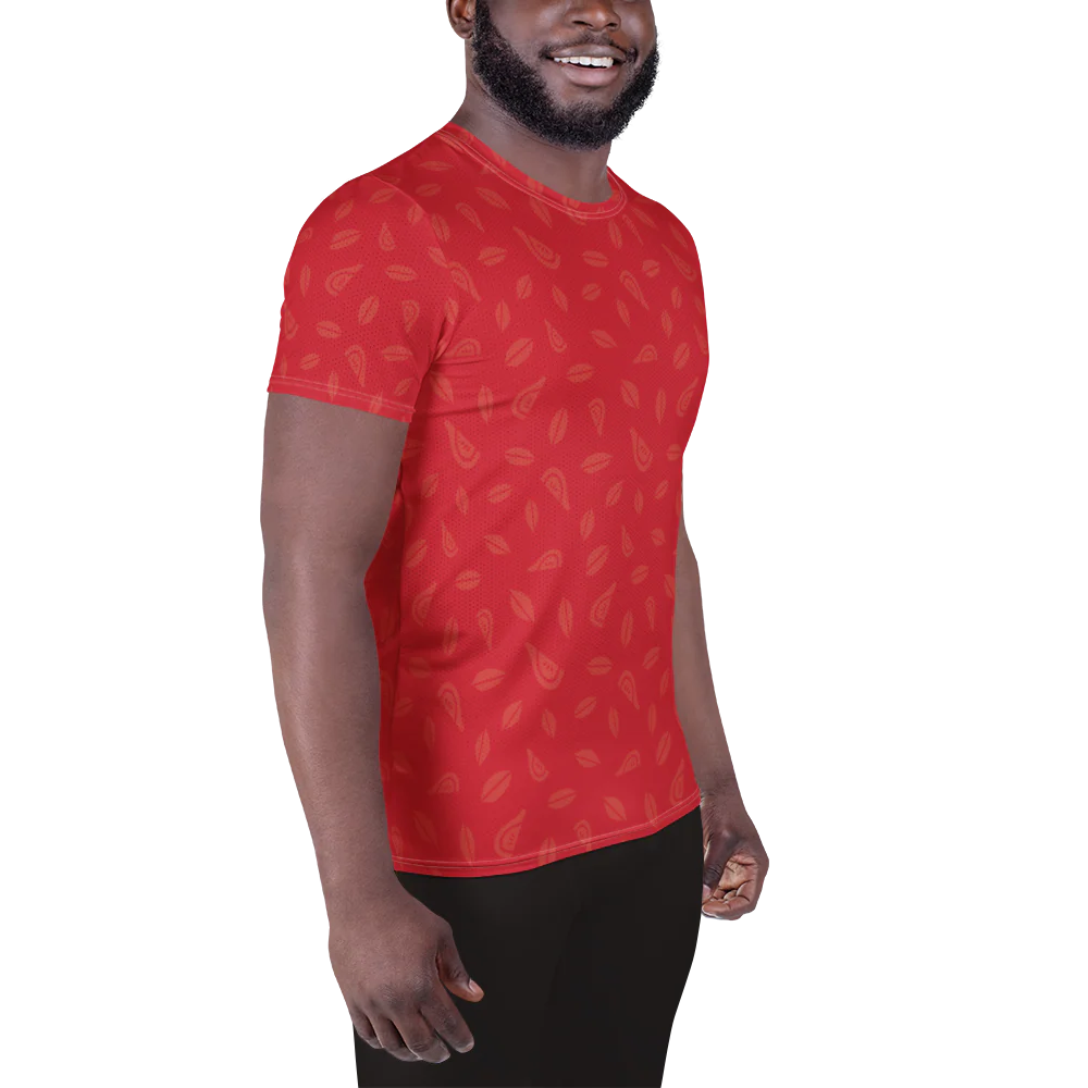 Men's Athletic Tee - Strawberry - Image 6