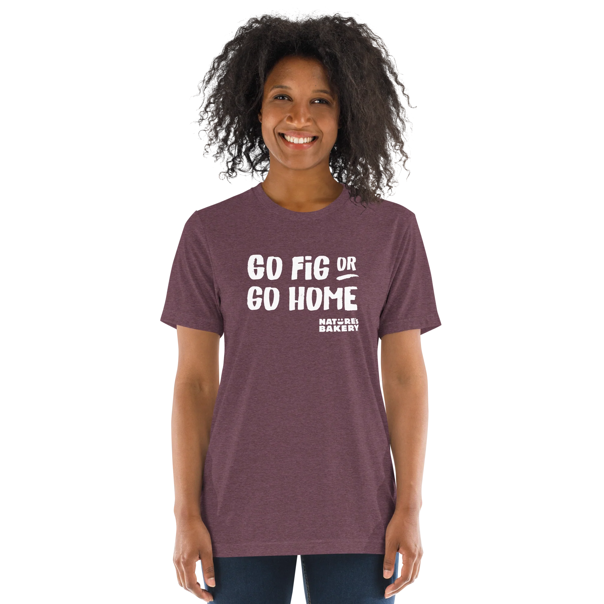 Go Fig Graphic Tee - Maroon - Image 7