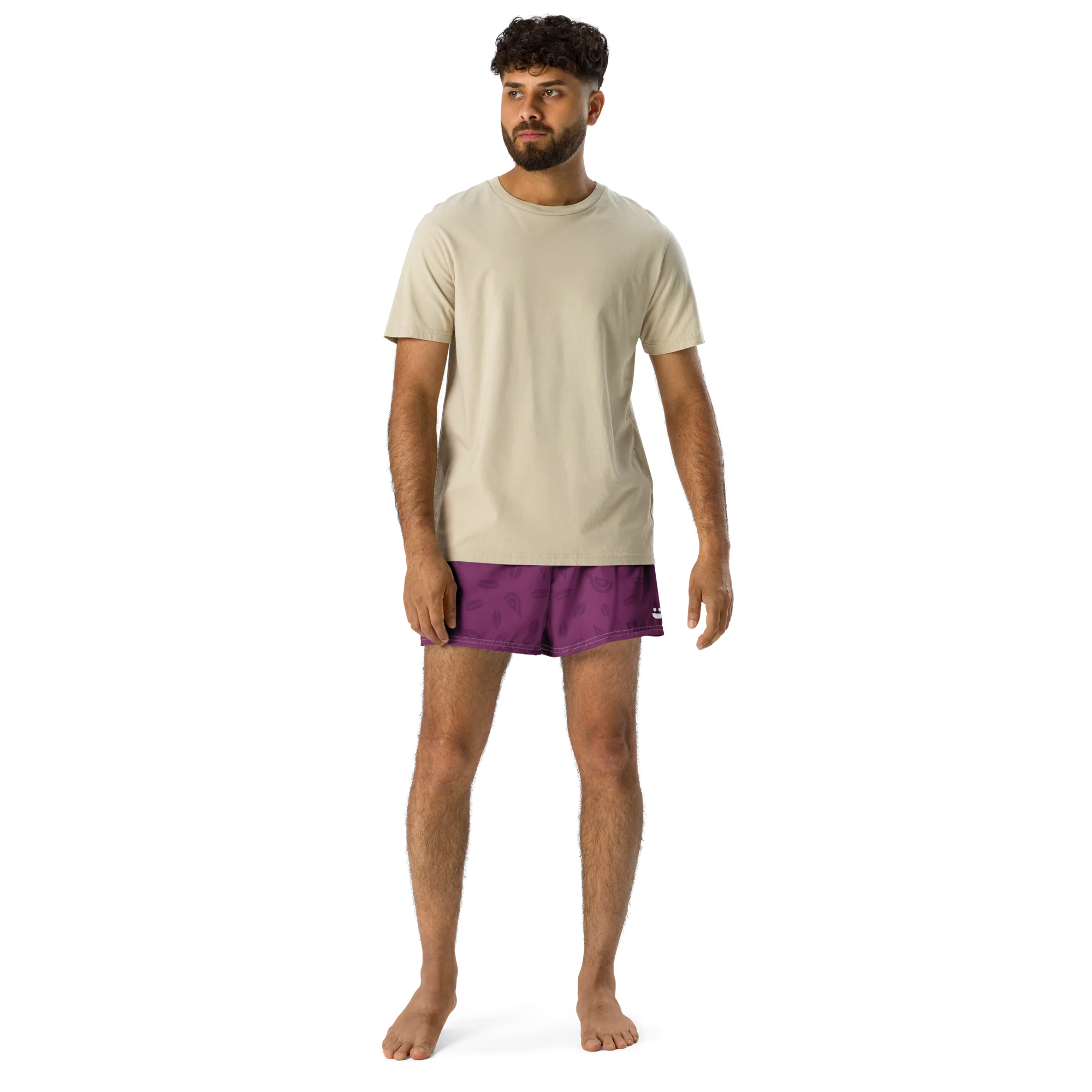 Unisex Athletic Shorts - Fig - Image 3