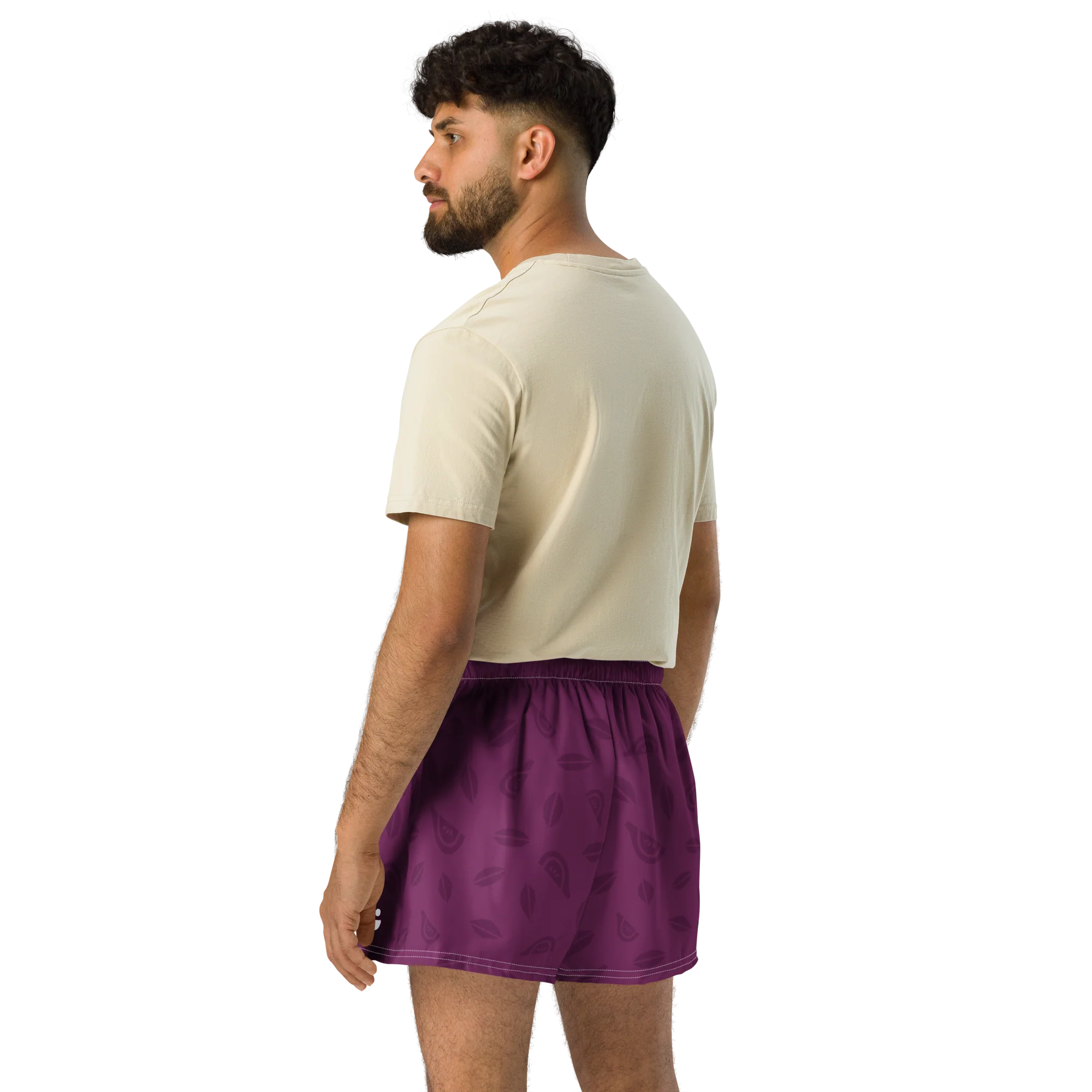 Unisex Athletic Shorts - Fig - Image 6