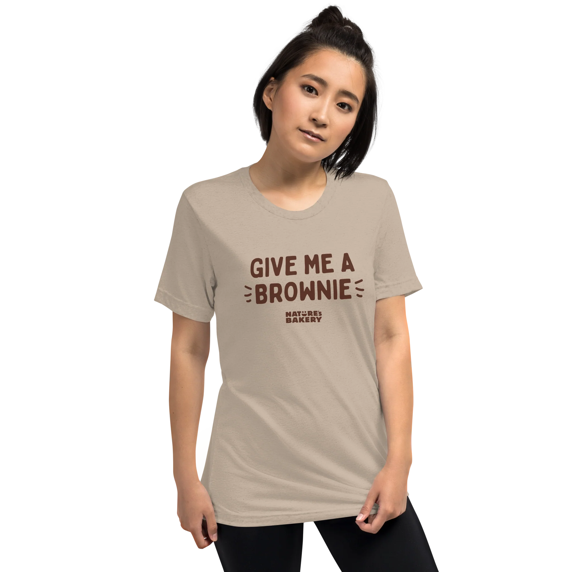 Give Me A Brownie Graphic Tee - Tan - Image 3