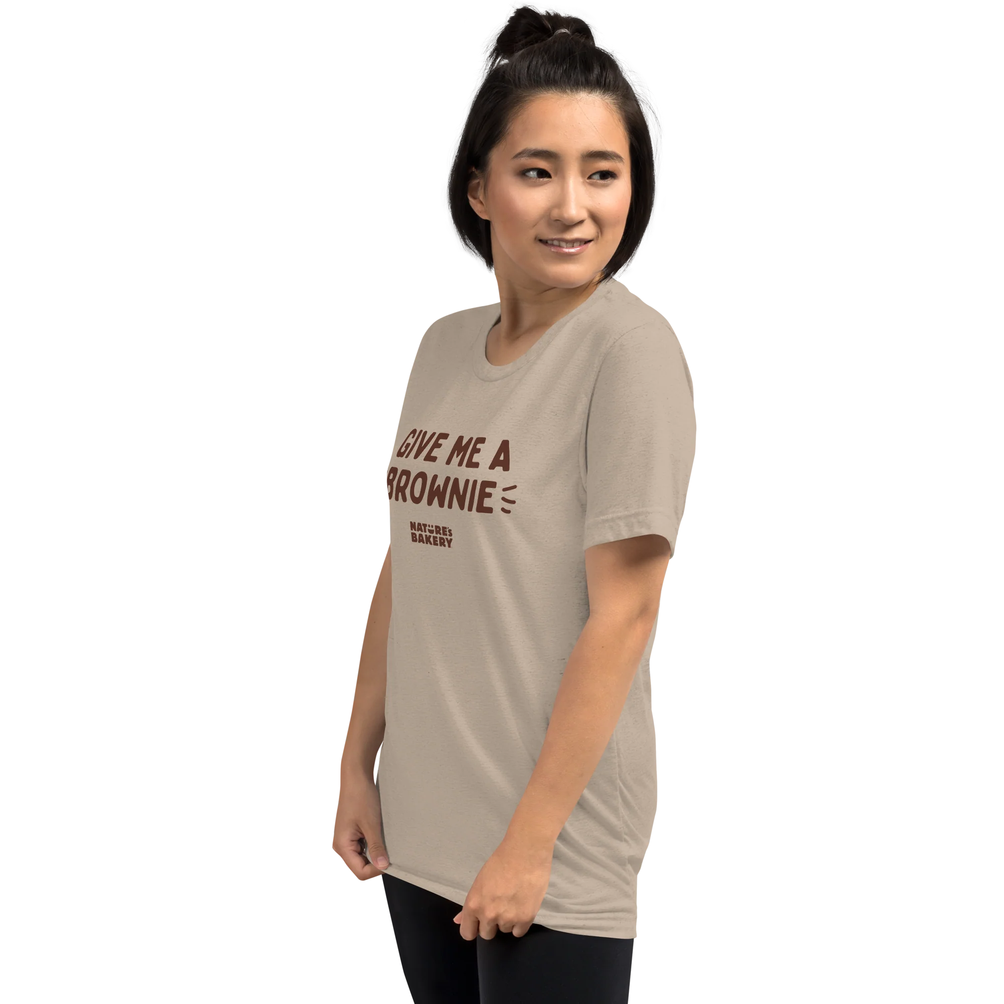Give Me A Brownie Graphic Tee - Tan - Image 4