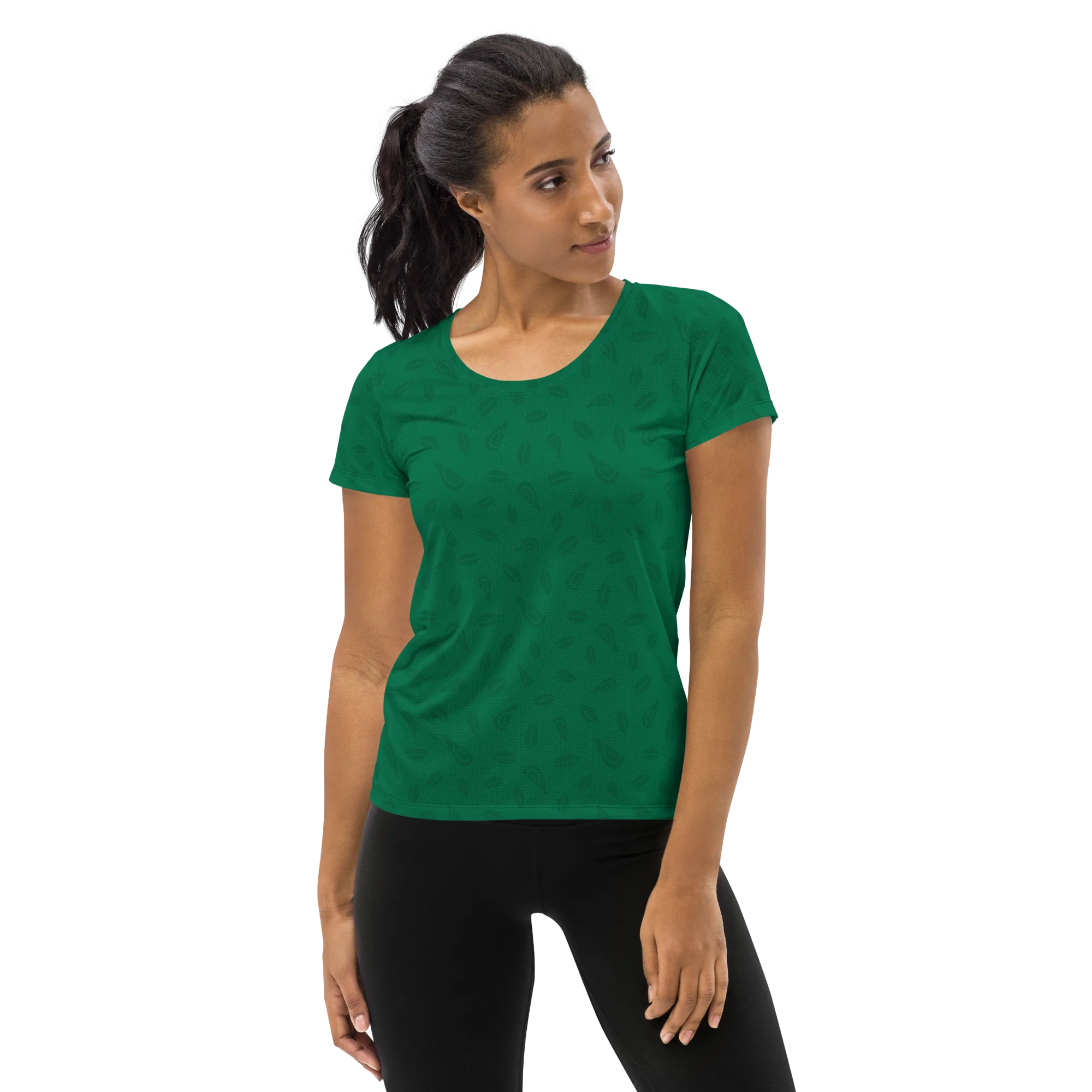 Women's Athletic Tee - Apple - Image 3