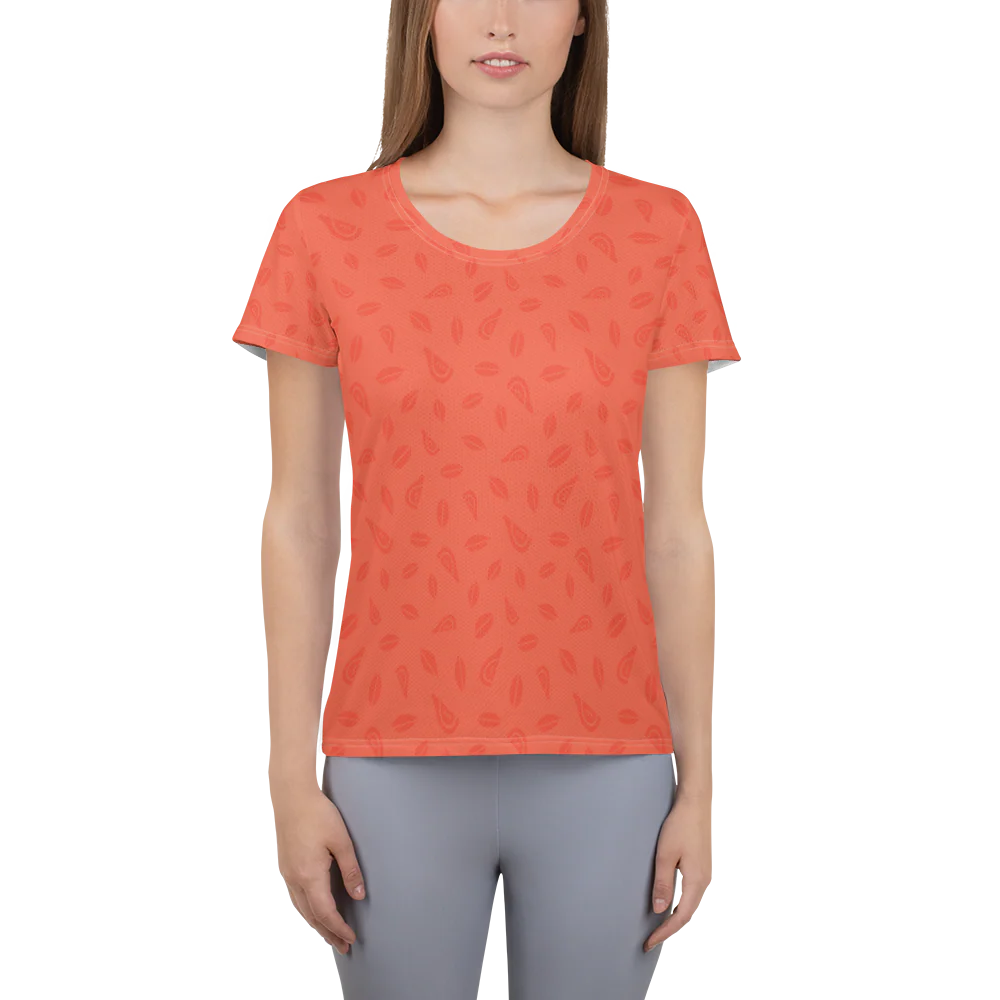 Women's Athletic Tee - Peach - Image 3