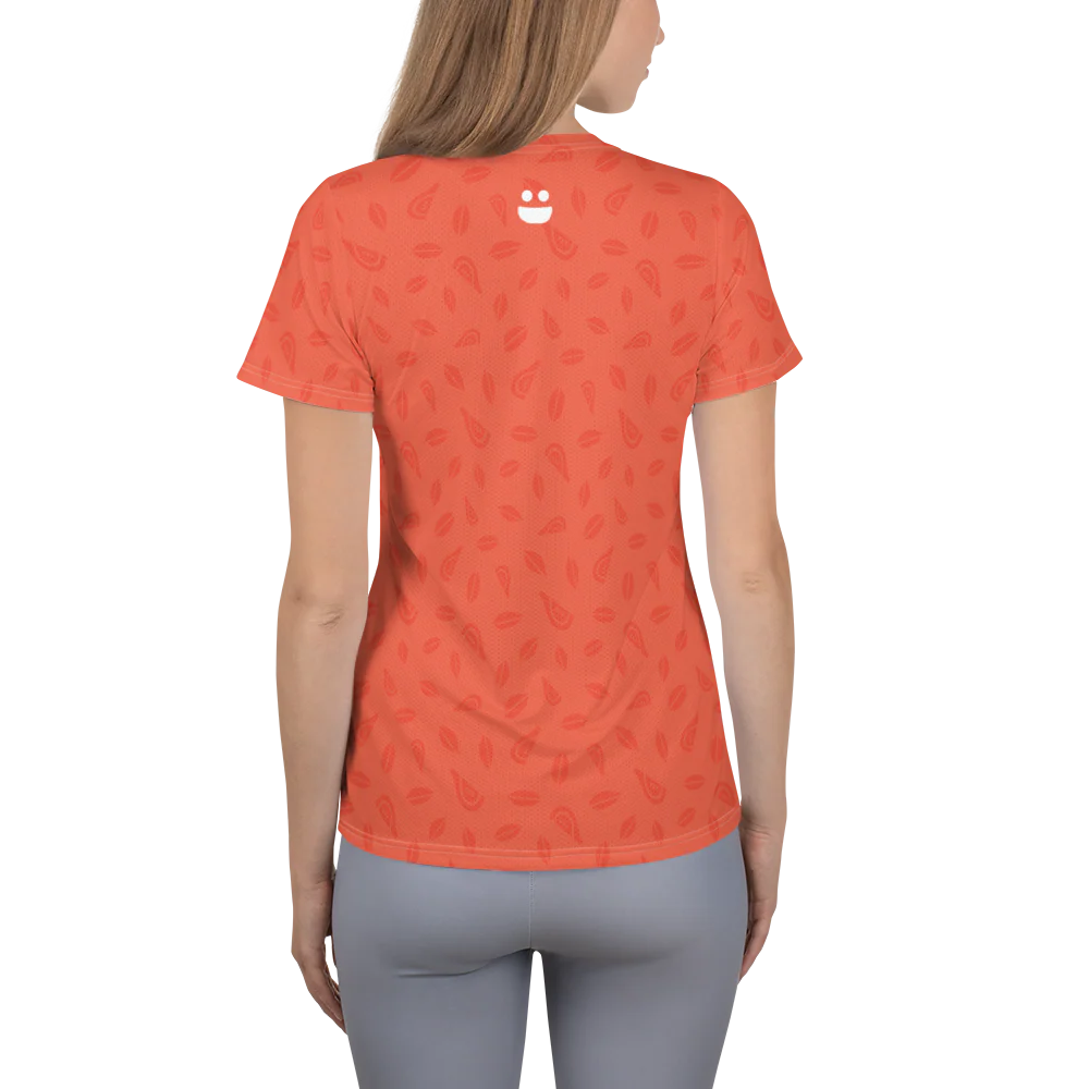 Women's Athletic Tee - Peach - Image 4