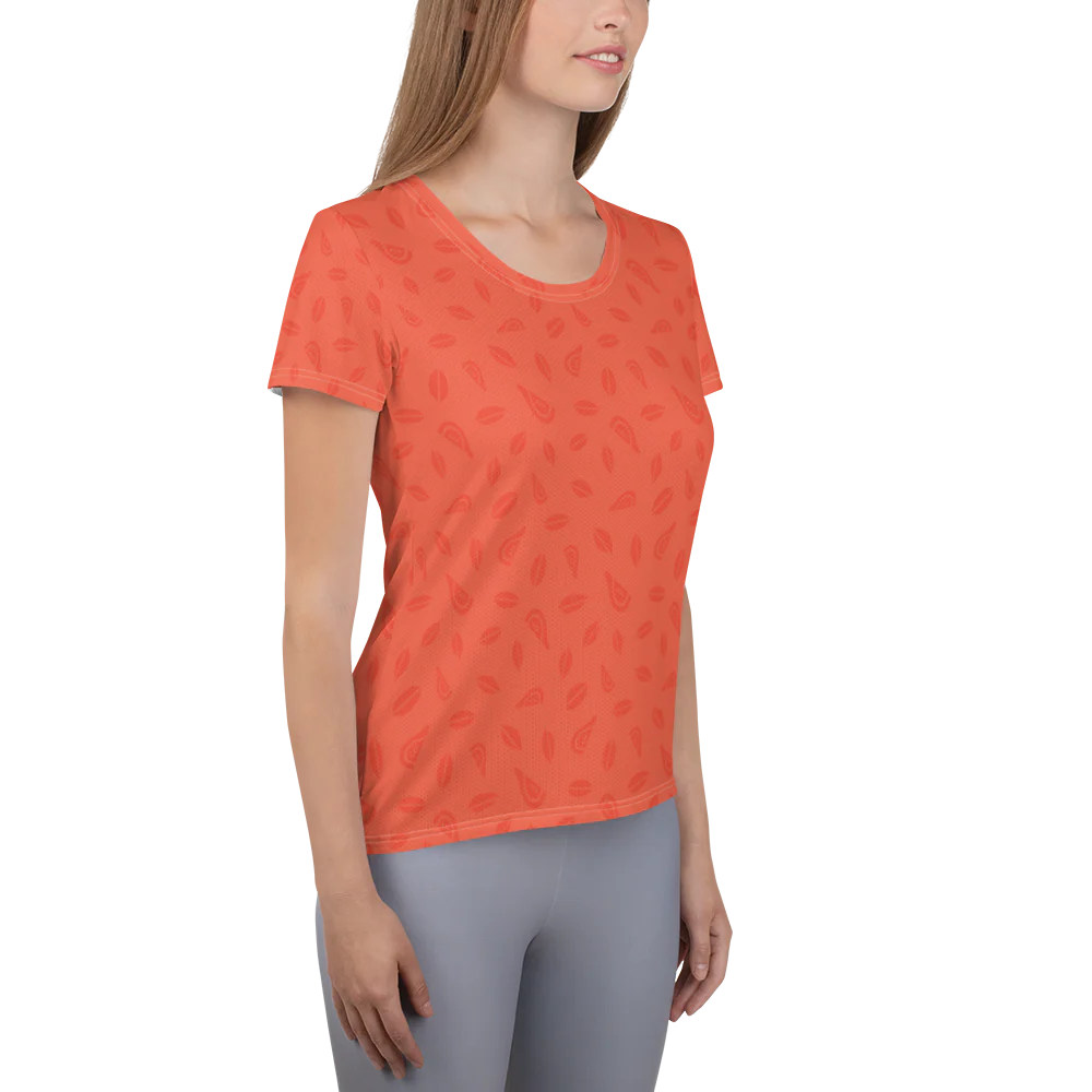 Women's Athletic Tee - Peach - Image 6