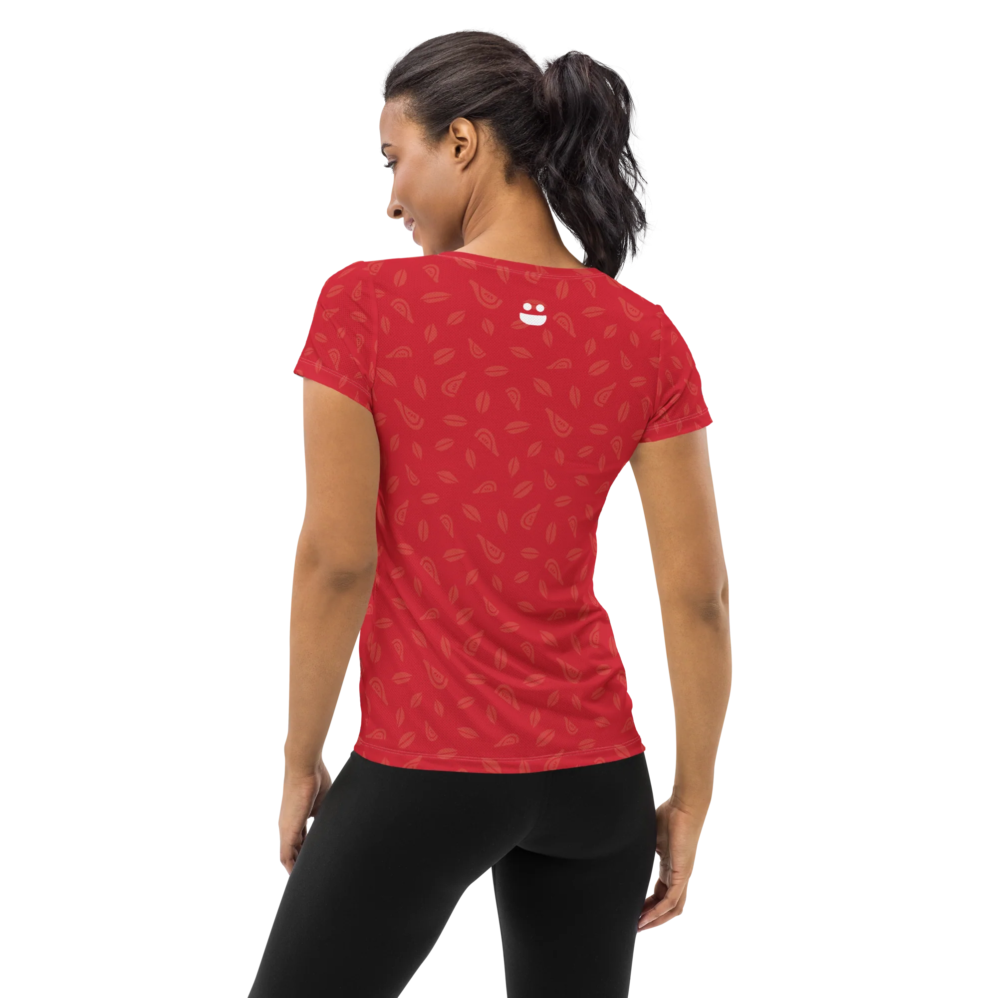Women's Athletic Tee - Strawberry - Image 5